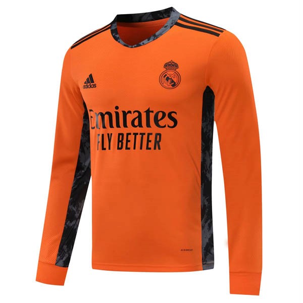 Maillot Football Real Madrid Exterieur ML 2020-21 Orange